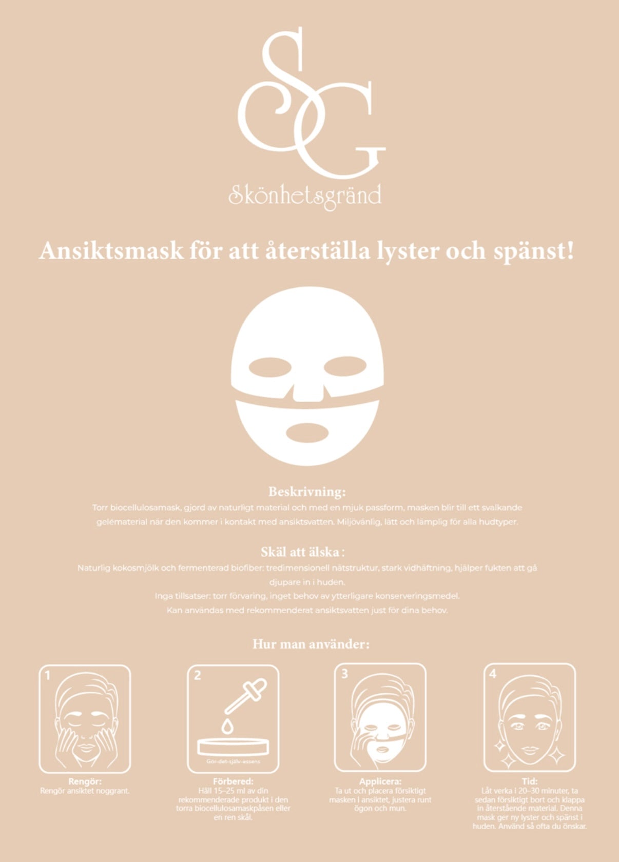 Ansiktsmask